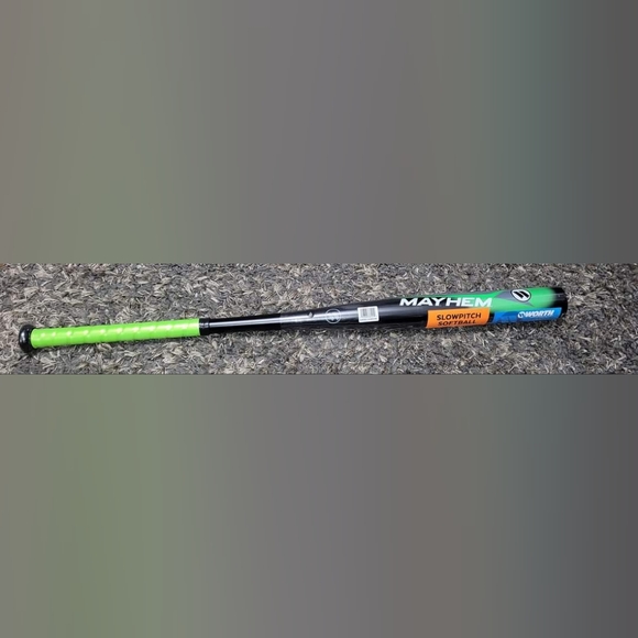 Batte De Softball Worth Mayhem M75120, 34 Pouces, 26 Onces, Composite, Pour Adulte, USSSA